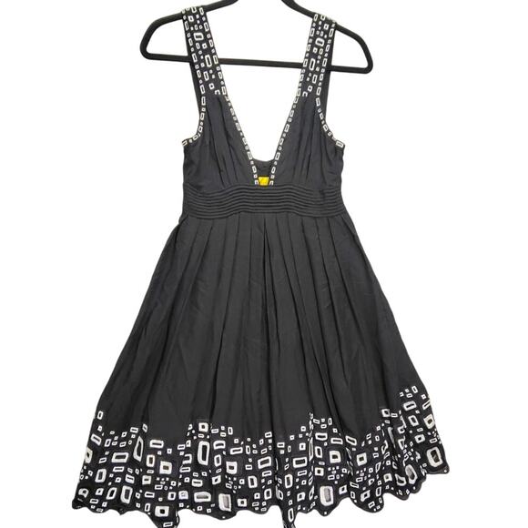 Catherine Malandrino Anthropologie Dress Womens Size 0 Silk Vintage Designer - Picture 1 of 10